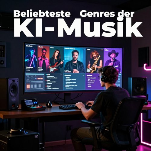 Die Top 10 der KI-Musik – Welche Genres Creator am liebsten generieren