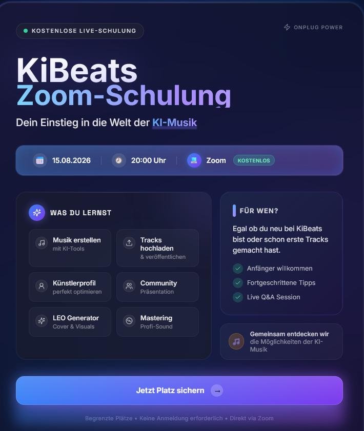 KiBeats Academy open!