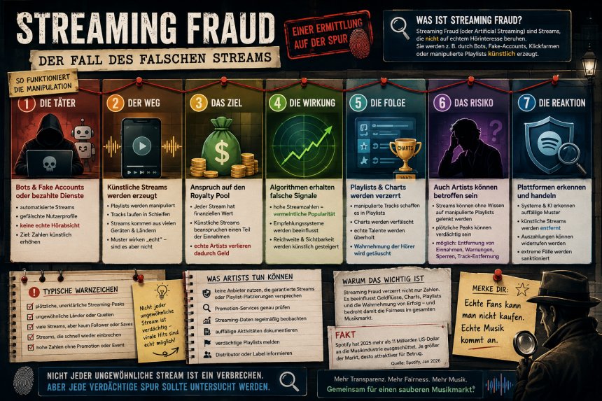 Streaming Fraud – Wenn Streams zur Waffe werden