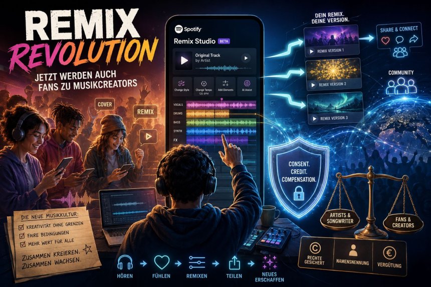 Remix Revolution – Jetzt werden auch Fans zu Musikcreators