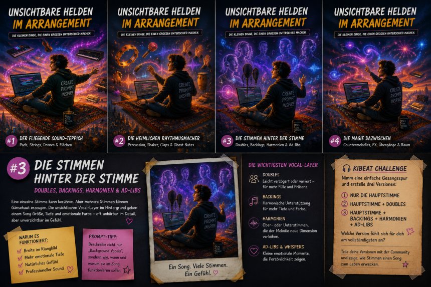Unsichtbare Helden im Arrangement - Die Stimmen hinter der Stimme