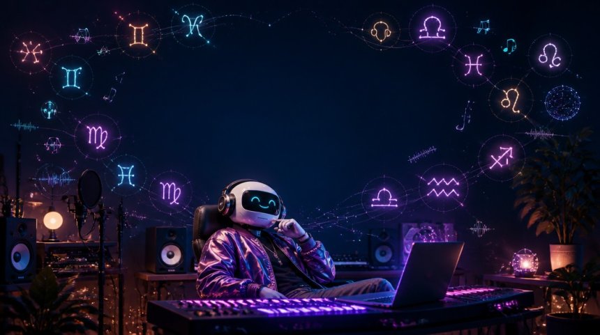 Das KI-Musiker-Horoskop – Deine Sterne wissen mehr als dein Prompt