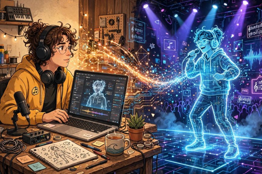 KI-Avatar für die eigene Musik: So baust du dir deine digitale Bühnenfigur